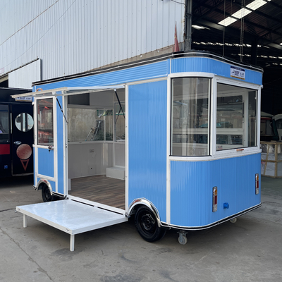 Productos eléctricos móviles Necesidades diarias Tiendas de venta al por menor Comida Snack Camión de remolque Carro