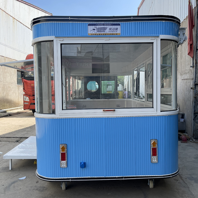Productos eléctricos móviles Necesidades diarias Tiendas de venta al por menor Comida Snack Camión de remolque Carro