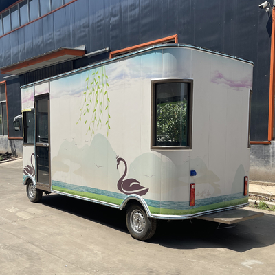 Venta al por menor de productos eléctricos móviles Flores Plantas Bonsai Tienda Camión remolque para bodega