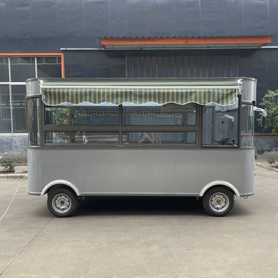 2023 Electricidad móvil productos básicos de comestibles artesanía artesanía tienda de artículos de arte furgoneta camión carro de remolque