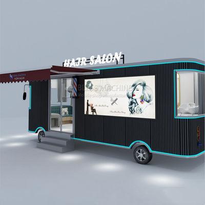 3.0kw Customizado eléctrico móvil de corte de pelo de salón de la furgoneta de remolque con diseño personalizado