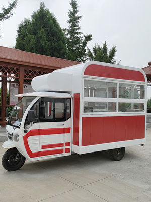 Bebidas camioneta de café para molino de harina aplicación diseño eléctrico triciclo mono camión de alimentos