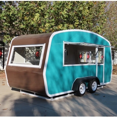 Carritos móviles de comida con máquina de salchichas a la parrilla y diseño de acero inoxidable