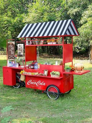Carritos de café multifunción Food Trailer Carro de comida móvil helado Mini camión de comida