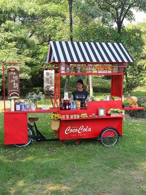 Carritos de café multifunción Food Trailer Carro de comida móvil helado Mini camión de comida