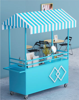 Carritos de café multifunción Food Trailer Carro de comida móvil helado Mini camión de comida