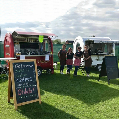 Mobile Café Leche Té Comida rápida Bocadillo Remolque Carrito para productos lácteos a un precio asequible
