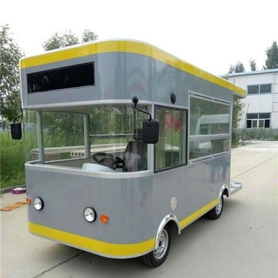 Motor de alimentación de potencia externa Furgoneta de cocina estilo cuadrado helado eléctrico coche 4x2