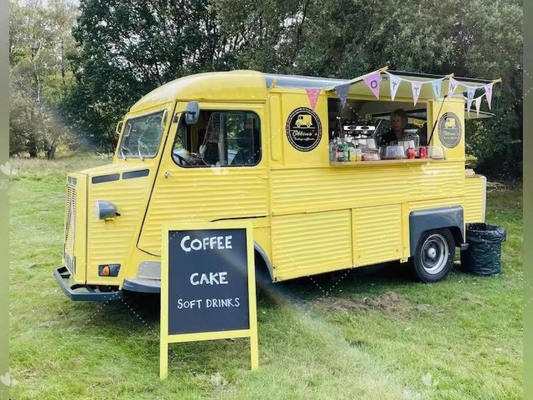 Remolque de kebab, carro de crepes, remolque móvil de café y pizza para ventas comerciales