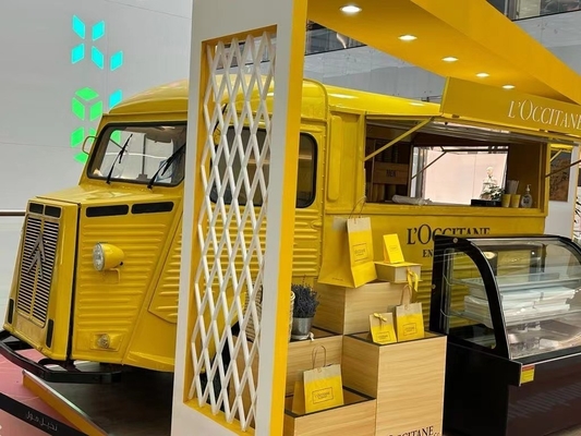 Remolque de kebab, carro de crepes, remolque móvil de café y pizza para ventas comerciales