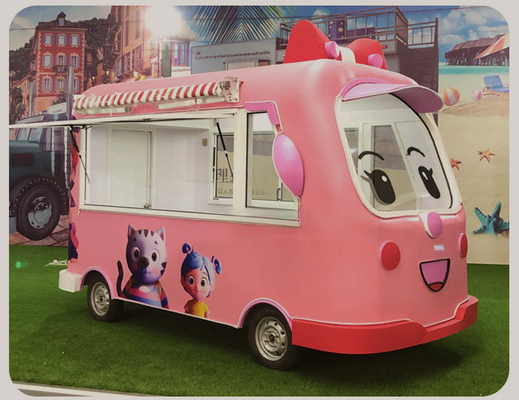 Camión de comida móvil Citroën Camión de comida eléctrico para perritos calientes y helados