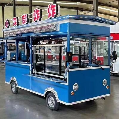TUNE Paneles solares Tienda de quioscos Van Café Perrito caliente Carro de remolque Carro de vista en la calle Autobús Camión de comida