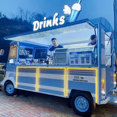 Soybean Street Food Camión de comida eléctrico móvil con velocidad de 40 kilómetros por hora de WE CARE