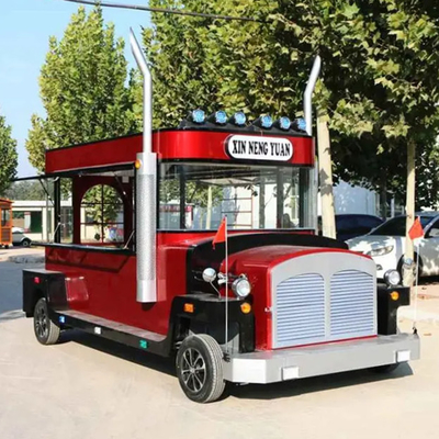 Comerciante Comedor Automóvil de venta eléctrico personalizado Carritos Hot Dog Camión de comida móvil 4 ruedas
