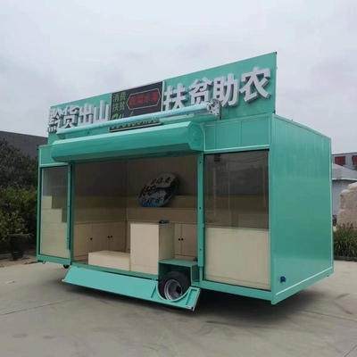 Eléctrico móvil ropa zapatos sombreros bufandas furgoneta camión remolque carro boutique 2023 salida