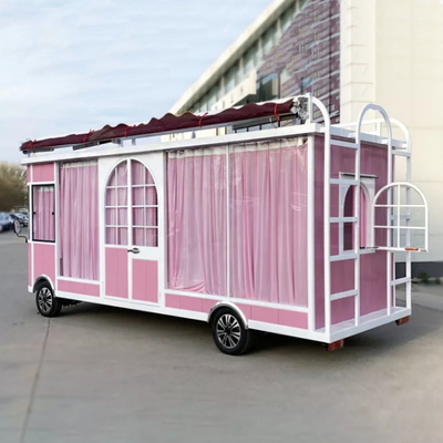 2023 Salón de peluquería eléctrico móvil Barber Shop Dresser Furgoneta camión remolque carro de boutique