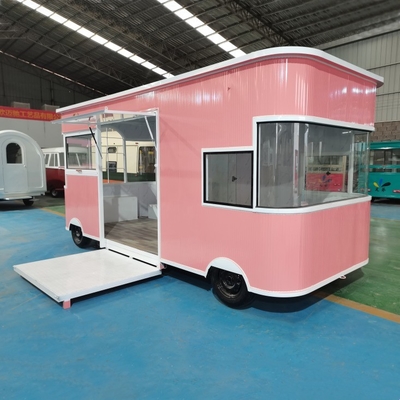 2023 Eléctrico móvil salón de corte de pelo barbería vestidor furgoneta camión remolque carreta boutique