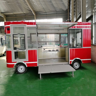 2023 Eléctrico móvil salón de corte de pelo barbería vestidor furgoneta camión remolque carreta boutique