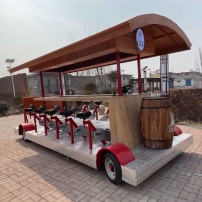 Camión de comida rápida eléctrico móvil multipropósito con equipo interno
