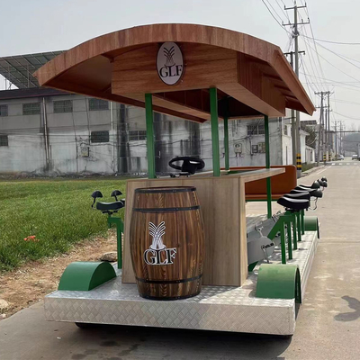 Camión de comida rápida eléctrico móvil multipropósito con equipo interno