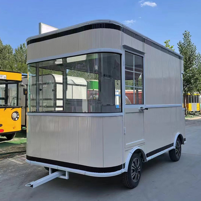 Modo móvil Conducido por batería eléctrica móvil salón de peluquería peluquería tienda de peluquería remolque