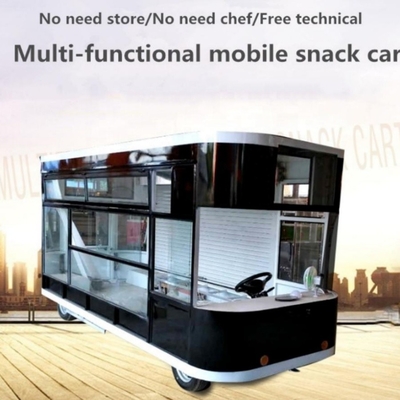 Camión de comida eléctrico de 110v/220v para diversos alimentos callejeros Diseño personalizado