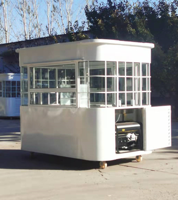 Trailer de remolque de comida de estilo cuadrado para bocadillos móviles y bebidas en alta demanda