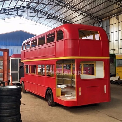 Camioneta de comida callejera multifuncional al aire libre para comida rápida