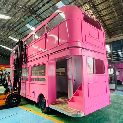 Camioneta de comida callejera multifuncional al aire libre para comida rápida