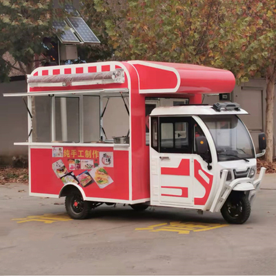 Outlet Triciclo móvil eléctrico de comida rápida con capacidad de 1000 kg