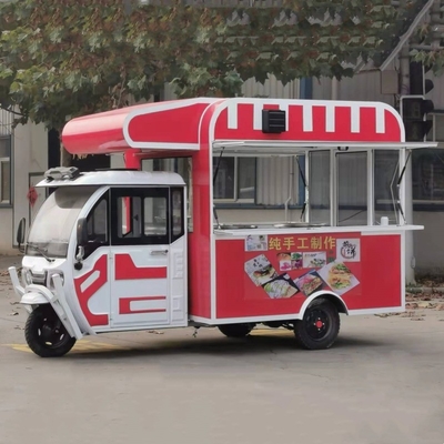 Outlet Triciclo móvil eléctrico de comida rápida con capacidad de 1000 kg
