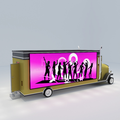 2022 Electric Mobile T-show Ropa de maquillaje Modelado Furgoneta Remolque para el Outlet