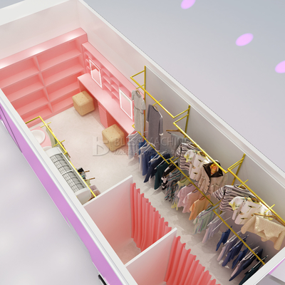 2022 Electric Mobile T-show Ropa de maquillaje Modelado Furgoneta Remolque para el Outlet