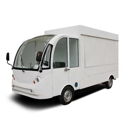 La comida rápida más práctica en comida rápida en el servicio de restauración camioneta eléctrica móvil para productos lácteos