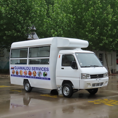 La comida rápida más práctica en comida rápida en el servicio de restauración camioneta eléctrica móvil para productos lácteos
