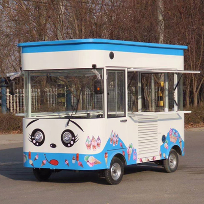 Comida rápida eléctrica móvil de uso múltiple aperitivos bebidas catering furgoneta camión carrito de kiosco