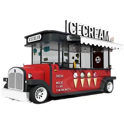 Personalizado para el año 2022 helado multifuncional bebida fría café té lechoso remolque furgoneta