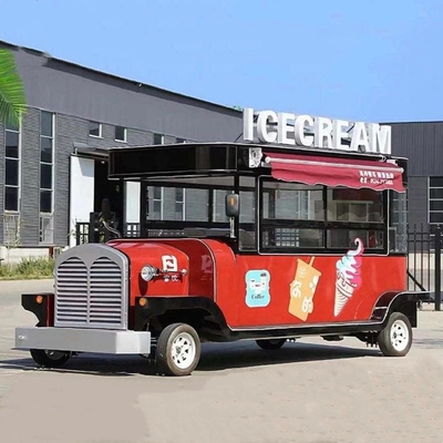 Personalizado para el año 2022 helado multifuncional bebida fría café té lechoso remolque furgoneta