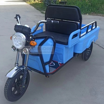 Triciclo de motocicleta eléctrica polivalente con garantía comercial y acero galvanizado