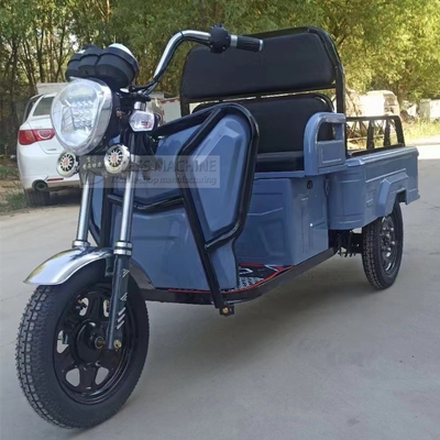 Triciclo de motocicleta eléctrica polivalente con garantía comercial y acero galvanizado
