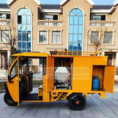 2022 Vehículo eléctrico móvil de lavado de automóviles Triciclo Pedicab Tres ruedas con garantía comercial