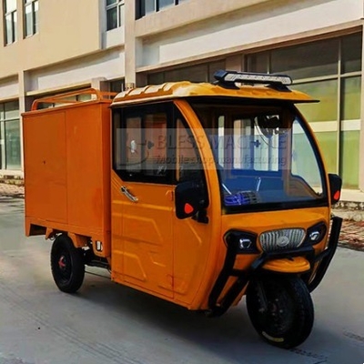 2022 Vehículo eléctrico móvil de lavado de automóviles Triciclo Pedicab Tres ruedas con garantía comercial