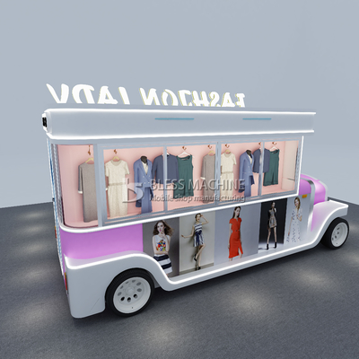 Largo personalizado 1500kg Vehículos móviles de ropa para mujer Vehículos de lujo Vehículos de lujo Vehículos de lujo
