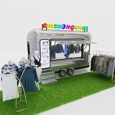 1000 kg tienda de ropa eléctrica móvil furgoneta para hombres ropa de mujer y niños