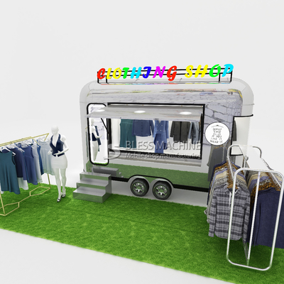1000 kg tienda de ropa eléctrica móvil furgoneta para hombres ropa de mujer y niños