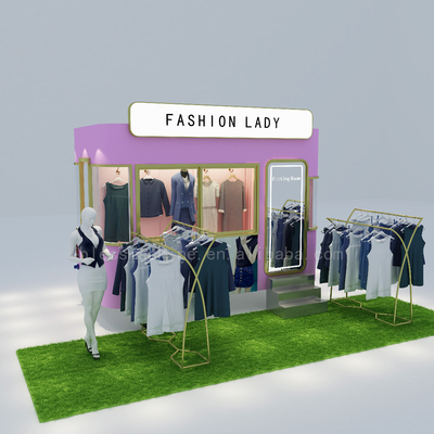 Tienda móvil comercial 2022 Dama de moda eléctrica Jura camión de ropa para ventas de ropa