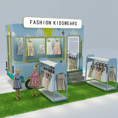 2022 Electric Mobile Fashion Camión de ropa infantil para ventas de ropa Conveniente
