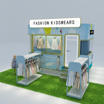 2022 Electric Mobile Fashion Camión de ropa infantil para ventas de ropa Conveniente