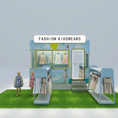 2022 Electric Mobile Fashion Camión de ropa infantil para ventas de ropa Conveniente