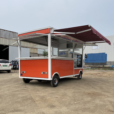 Paquete de baterías multipropósito Comida rápida Snack Catering Carreta de camiones para el comercio minorista de productos básicos